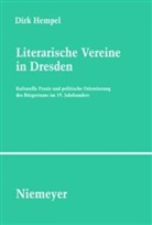 Dirk Hempel - Literarische Vereine in Dresden