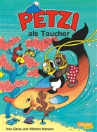 Hanse, Hansen, Carl Hansen, Carla Hansen, Vilhelm Hansen - Petzi - Bd.12: Petzi: Petzi als Taucher