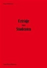 Thomas Biedermann - Erträge eines Studenten