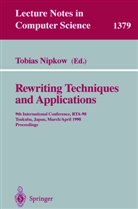 Tobia Nipkow, Tobias Nipkow - Rewriting Techniques and Applications