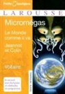 Emmanuelle Sempère, Voltaire, Voltaire (1694-1778) - Micromégas. Le monde comme il va. Jeannot et Colin