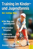 Grosse, Manfred Grosser, Schönborn, Richar Schönborn, Richard Schönborn, Claus Bergmann - Training im Kinder- und Jugendtennis