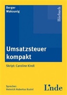 Wolfgang Berger, Marian Wakounig, Heinrich H. Koziol - Umsatzsteuer kompakt, Audio-CD (Hörbuch)