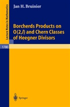 Jan H Bruinier, Jan H. Bruinier - Borcherds Products on O(2,l) and Chern Classes of Heegner Divisors