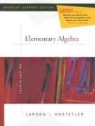 Robert Hostetler, Larson, Ron Larson, Ron/ Hostetler Larson - Larson Elementary Algebra