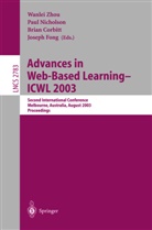 Brian Corbitt, Brian Corbitt et al, Joseph Fong, Joseph Shi Piu Fong, Pau Nicholson, Paul Nicholson... - Advances in Web-Based Learning -- ICWL 2003