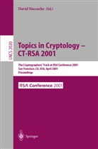 Davi Naccache, David Naccache - Topics in Cryptology - CT-RSA 2001