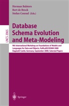 Herman Balsters, Bert de Brock, Stefan Conrad, Ber de Brock, Bert de Brock - Database Schema Evolution and Meta-Modeling