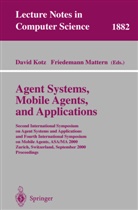 Davi Kotz, David Kotz, Mattern, Mattern, Friedemann Mattern - Agent Systems, Mobile Agents, and Applications