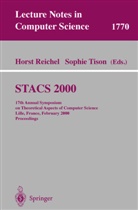 Hors Reichel, Horst Reichel, TISON, Tison, Sophie Tison - STACS 2000