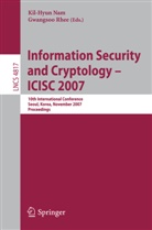 Kil-Hyu Nam, Kil-Hyun Nam, Rhee, Rhee, Gwangsoo Rhee - Information Security and Cryptology - ICISC 2007