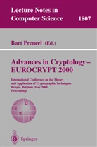 Bar Preneel, Bart Preneel - Advances in Cryptology - EUROCRYPT 2000