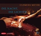 Clemens Meyer, Michael Hansonis - Die Nacht, die Lichter, 3 Audio-CDs (Hörbuch)