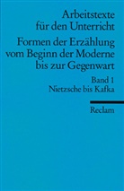 Peter Bekes - Formen der Erzählung vom Beginn der Moderne bis zur Gegenwart. Bd.1