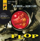 Ken Bruen, Jason Starr, Reiner Schöne - Flop, 4 Audio-CDs (Audiolibro)