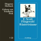 F Scott Fitzgerald, F. Scott Fitzgerald, Friedhelm Ptok - Winterträume, Audio-CD (Hörbuch)