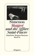 Georges Simenon - Sämtliche Maigret-Romane - Bd. 13: Maigret und die Affäre Saint-Fiacre