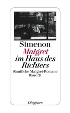Georges Simenon - Sämtliche Maigret-Romane - Bd. 21: Maigret im Haus des Richters