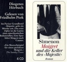 Georges Simenon, Friedhelm Ptok - Maigret und die Keller des 'Majestic', 4 Audio-CDs (Livre audio)