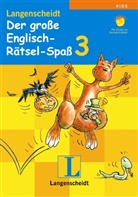 Karen Richardson, Hans-Jürgen Feldhaus - Langenscheidt Der große Englisch-Rätsel-Spaß. Bd.3