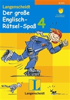 Karen Richardson, Hans-Jürgen Feldhaus - Langenscheidt Der große Englisch-Rätsel-Spaß. Bd.4