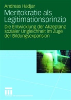 Andreas Hadjar - Meritokratie als Legitimationsprinzip