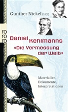 Gunthe Nickel, Gunther Nickel, Gunther (Hrsg.) Nickel - Daniel Kehlmanns 'Die Vermessung der Welt'