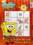 SpongeBob Schwanmmkopf, Großes Mal- und Sudoku-Buch. Nr.1