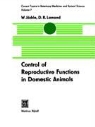 Wolfgang Jochle, W. Jc6chle, W. Jöchle, D. R. Lamond, D.R. Lamond - Control of Reproductive Functions in Domestic Animals