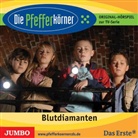 Die Pfefferkörner, Audio-CDs: Die Pfefferkörner - Blutdiamanten, 1 Audio-CD (Audio book)