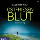 Klaus-Peter Wolf, Klaus-Peter Wolf - Ostfriesenblut, 3 Audio-CDs (Audio book)