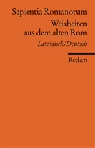 Frit Fajen, Fritz Fajen - Sapientia Romanorum. Weisheiten aus dem alten Rom