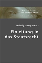 Ludwig Gumplowicz, Esther von Krosigk, Esthe von Krosigk, Esther von Krosigk - Einleitung in das Staatsrecht