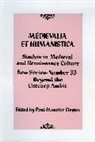 Paul Maurice Clogan, Paul Maurice Clogan - Medievalia Et Humanistica, No. 33