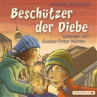 Andreas Steinhöfel, Gustav Peter Wöhler, Gustav-Peter Wöhler - Beschützer der Diebe, 4 Audio-CD (Audio book)