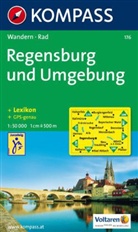Kompass Karten: Kompass Karte Regensburg und Umgebung