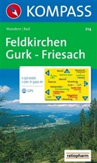 KOMPASS-Karten GmbH - Kompass Karten: Kompass Karte Feldkirchen, Gurk, Friesach