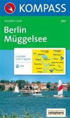 Kompass Karten: Kompass Karte Berlin-Müggelsee