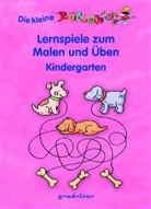 Kathrin Merle, Angelika Penner - Lernspiele zum Malen und Üben Kindergarten (Motiv Hunde)