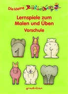 Lernspiele zum Malen und Üben Vorschule (Motiv Wilde Tiere)