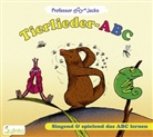 Marti Geck, Martin Geck, Wim Wollner, Traugott Buhre, Wolfgang Völz, Hannes Wader - Professor Jecks Tierlieder-ABC (Audio book)