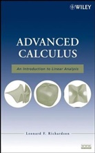 Richardson, Leonard F Richardson, Leonard F. Richardson, Leonard F. (Department of Mathematics Richardson, LF Richardson, RICHARDSON LEONARD F... - Advanced Calculus