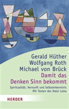 Brück, Michael von Brück, Hüthe, Gerald Hüther, Rot, Wolfgan Roth... - Damit das Denken Sinn bekommt