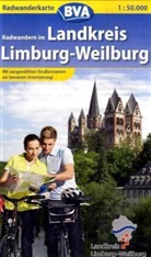 Lahn, Landkrei Limburg-Weilburg Limburg - BVA Radwanderkarte: BVA Radwanderkarte Radwandern im Landkreis Limburg-Weilburg