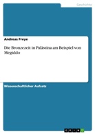 Andreas Freye - Die Bronzezeit in Palästina am Beispiel von Megiddo