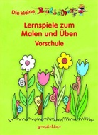 Katrin Merle, Angelika Penner - Lernspiele zum Malen und Üben, Vorschule (Motiv Blumen)