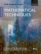 Dominic Jordan, Dominic (Mathematics Department Jordan, Dominic Smith Jordan, Dominic W. Jordan, Jordan Dominic, P. Smith... - Mathematical Techniques