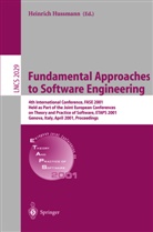H. Hussmann, Heinrich Hußmann - Fundamental Approaches to Software Engineering