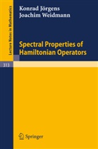 K Jörgens, K. Jörgens, J Weidmann, J. Weidmann - Spectral Properties of Hamiltonian Operators
