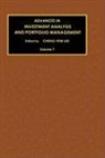 Cheng-Few Lee, Lee Cheng-Few - Advances in Investment Analysis and Portfolio Management
